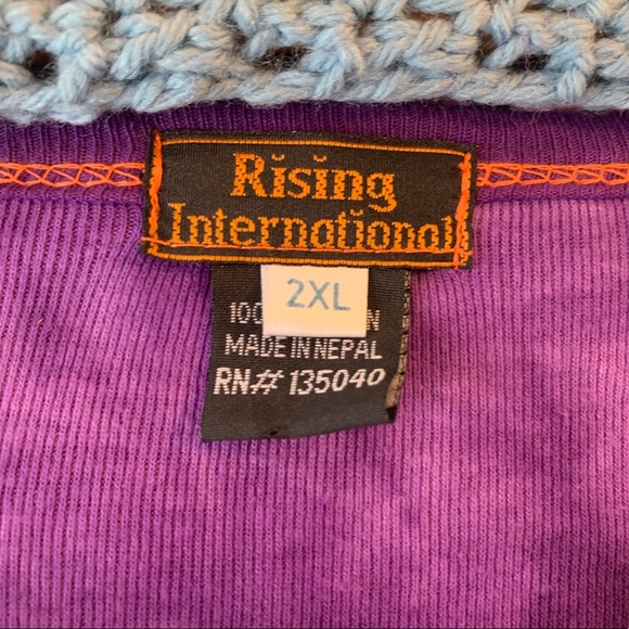 Vintage Hippie Patchwork Longsleeve - Picture 3 of 4